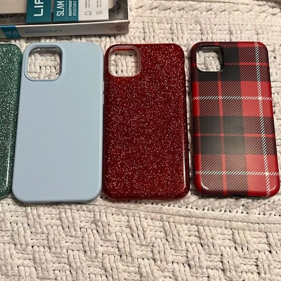 iPhone 11pro max cases 5 total sparkle glitter life proof - Picture 3 of 4